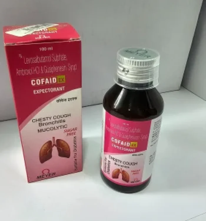 Levosalbutamol Sulphate Ambroxol HCL & Guaiphenesin Syrup