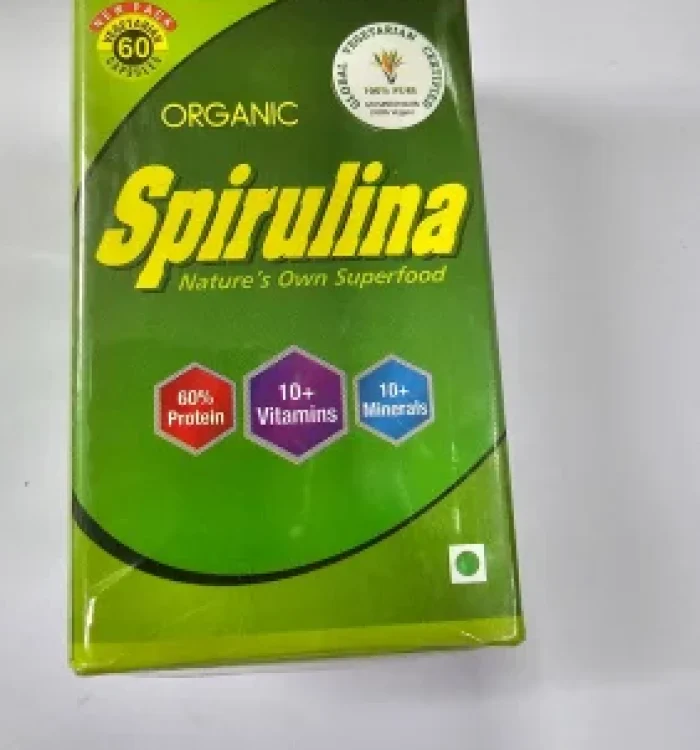 Spirulana Natures Own Super Food Organic Capsules